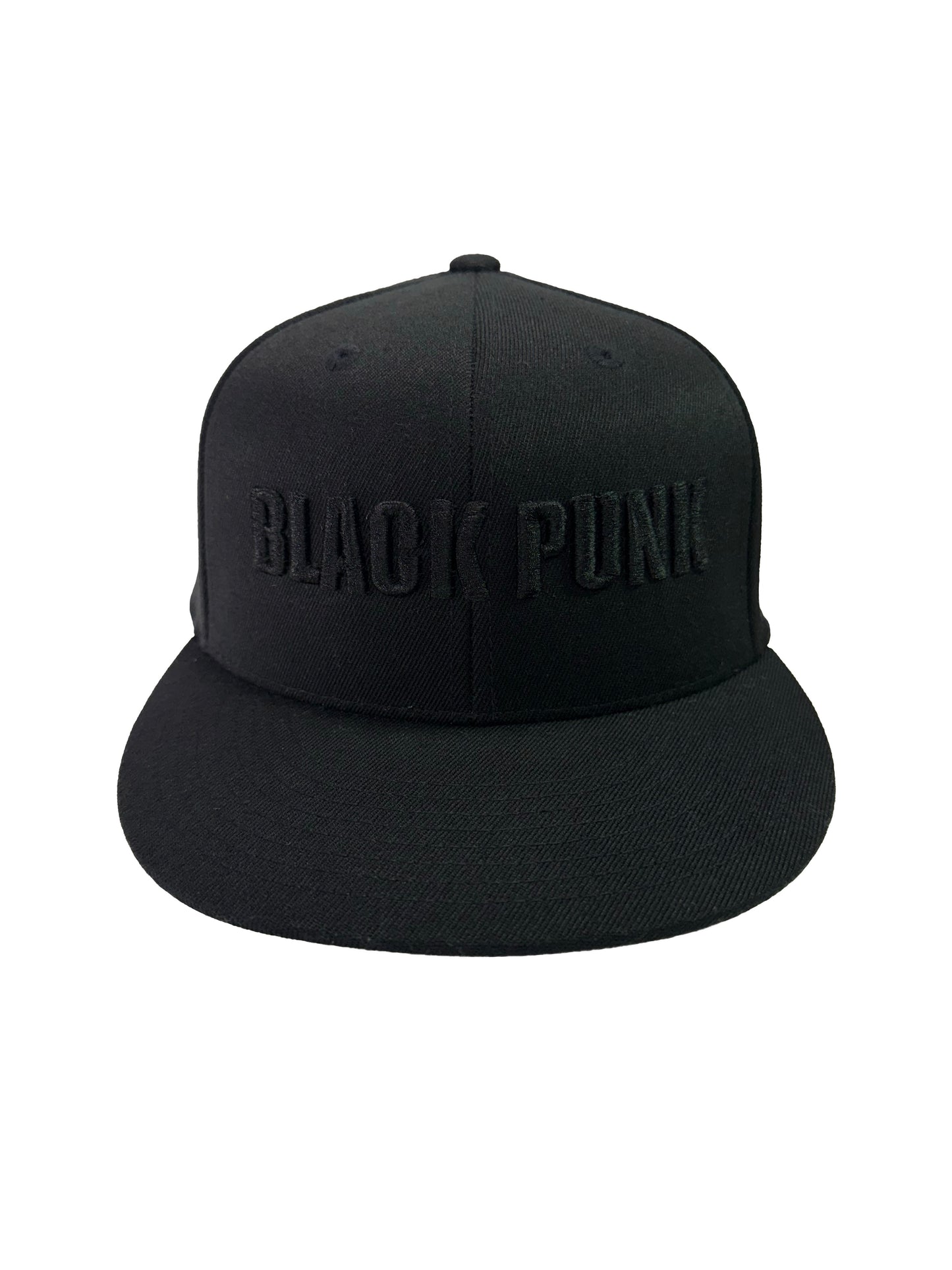 BLACK PUNK FITTED CAP